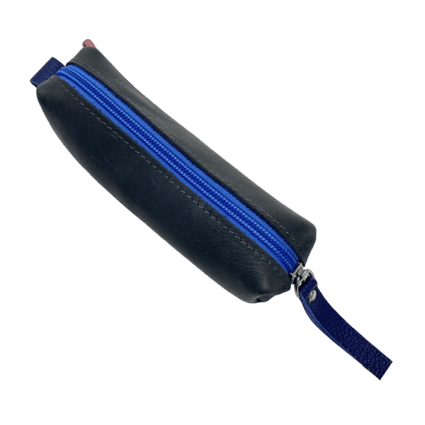 Klein Pennen-etui donkerblauw